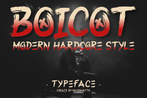 Boicot Font: Bold & Modern