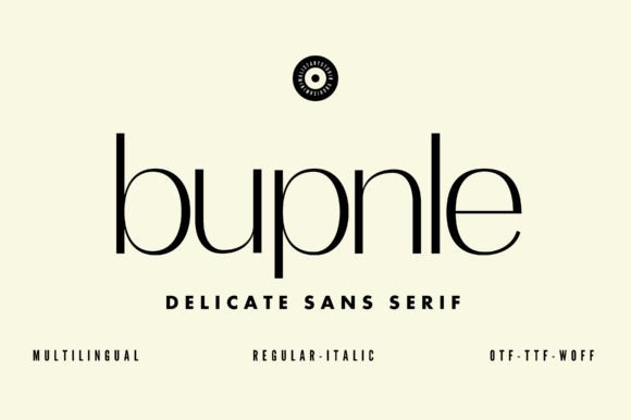 Bupnle: Modern Typography for Marketers