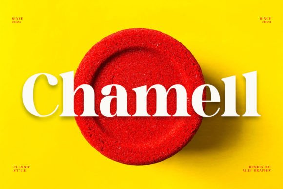 Chamell: A Modern Serif Font for Digital Marketing