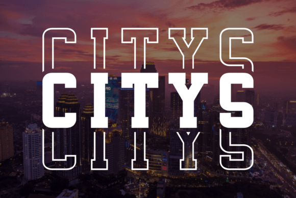 Citys: A Bold Font for Business Branding