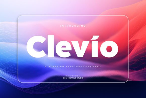 Clevio: A Modern Sans Serif for Designers