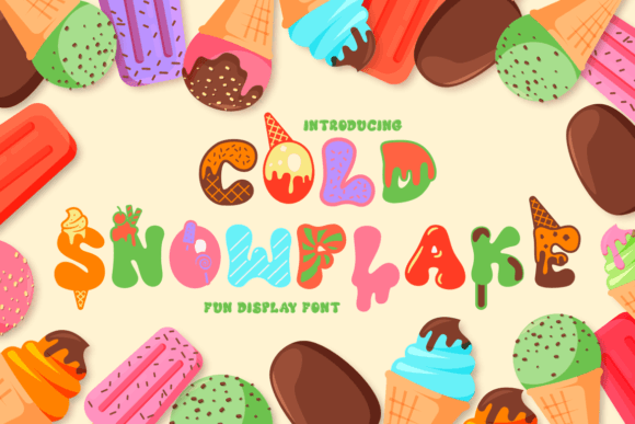 Cold Snowflake Font Review