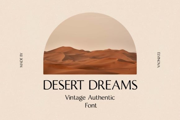 Desert Dreams Font for Creative Projects