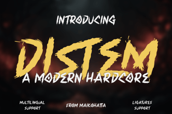Distem: A Bold Blackletter for Web Design