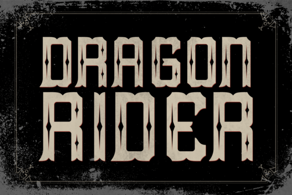 Dragon Rider Font: Bold & Timeless