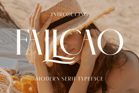 Fallcao: A Stylish Serif for Campaigns