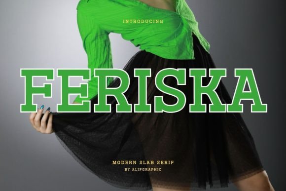 Feriska: A Bold Slab Serif for Real Design Work