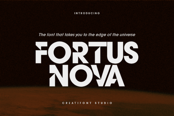Fortusnova: Modern Typeface for Digital Marketing