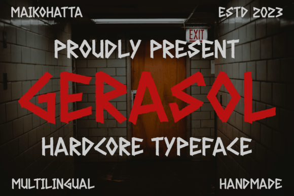 Gerasol - Hardcore Font Review