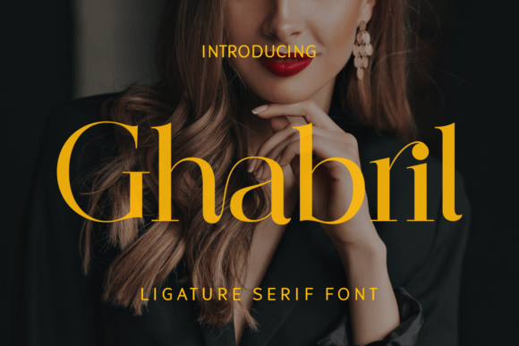 Ghabril: A Sophisticated Serif Font