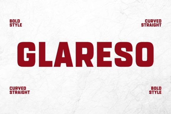 Glareso: A Bold Sans Serif for Editorial Design