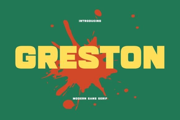 Greston: A Bold Sans Serif for Digital Campaigns