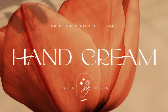 Hand Cream Font for Web Design