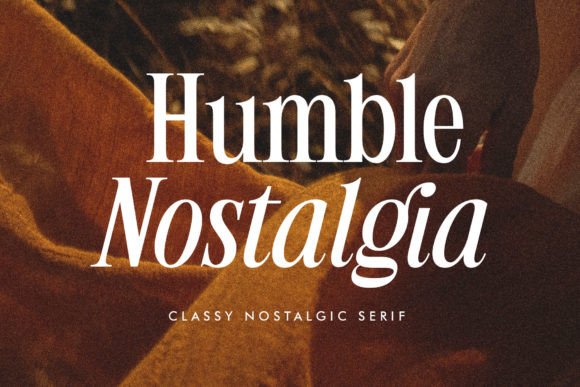 Humble Nostalgia Font Review