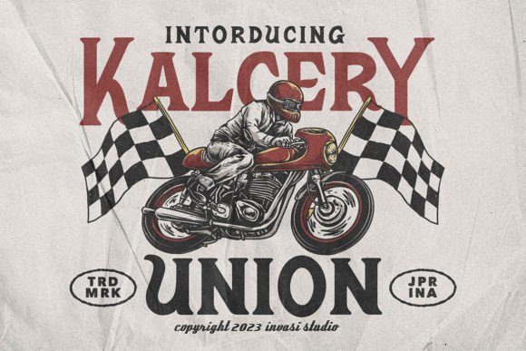Kalcery Union: A Vintage Serif for Bold Branding