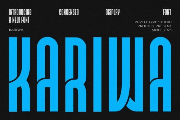 Kariwa: A Modern Typeface for Digital Marketing