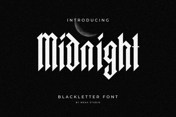 Midnight Blackletter: A Font of Mystery