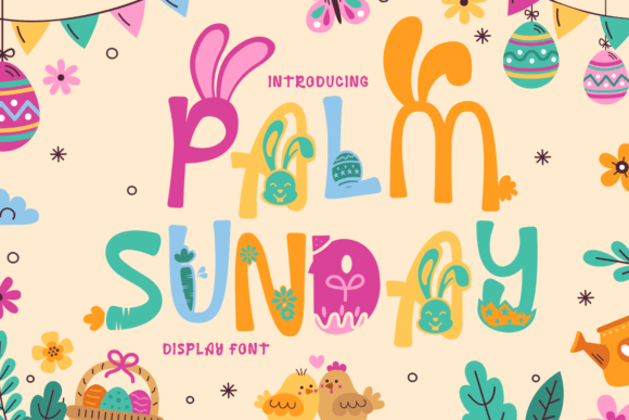 Palm Sunday Font for Bold Campaigns