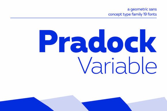 Pradock: A Bold Sans Serif for Business