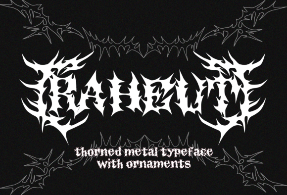 Raheut: Bold Blackletter Font