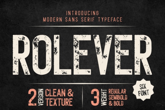 Rolever: A Modern Sans Serif Font