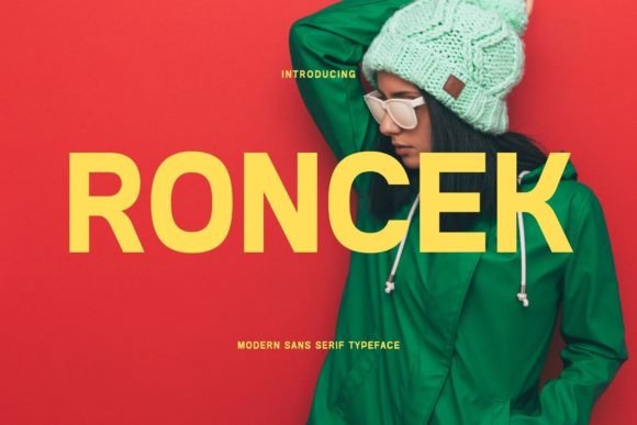 Roncek Font: Modern Typography for Web Design