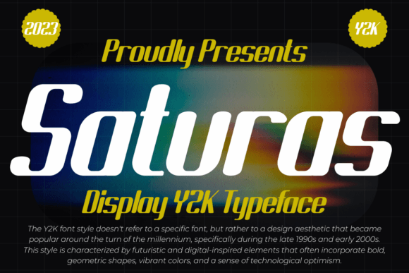 Saturas Font for Business Branding