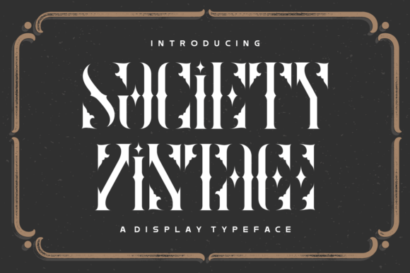 Society Vintage Font Review