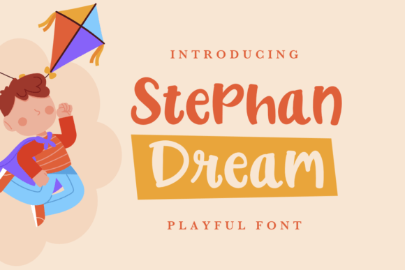 Stephan Dream: A Playful Font for Creative Campaigns