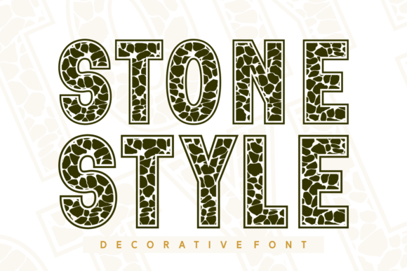 Stone Style Font for Bold Branding
