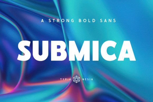 Submica: A Bold Sans for Editorial Design
