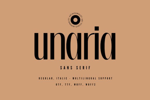 Unaria: A Modern Sans Serif for Elegant Design